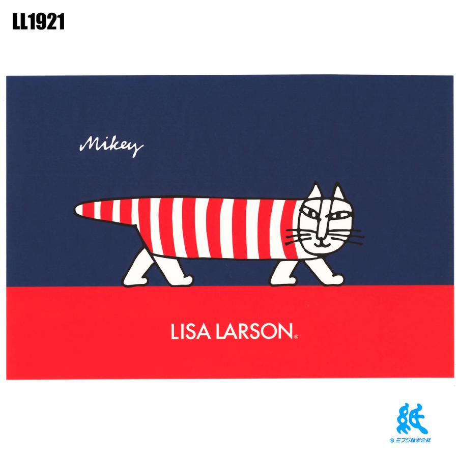 Lisa Larson リサラーソン ポストカード LL19 全9色 : 紙・文具
