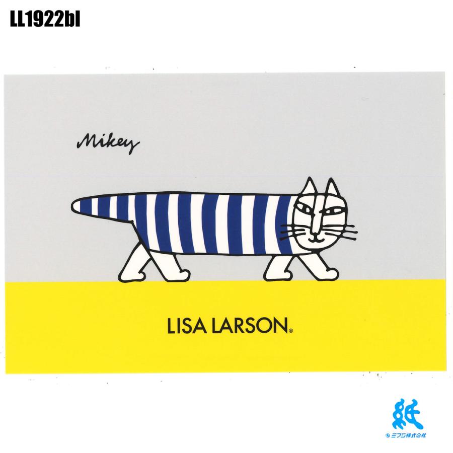 Lisa Larson リサラーソン ポストカード LL19 全9色 : 紙・文具