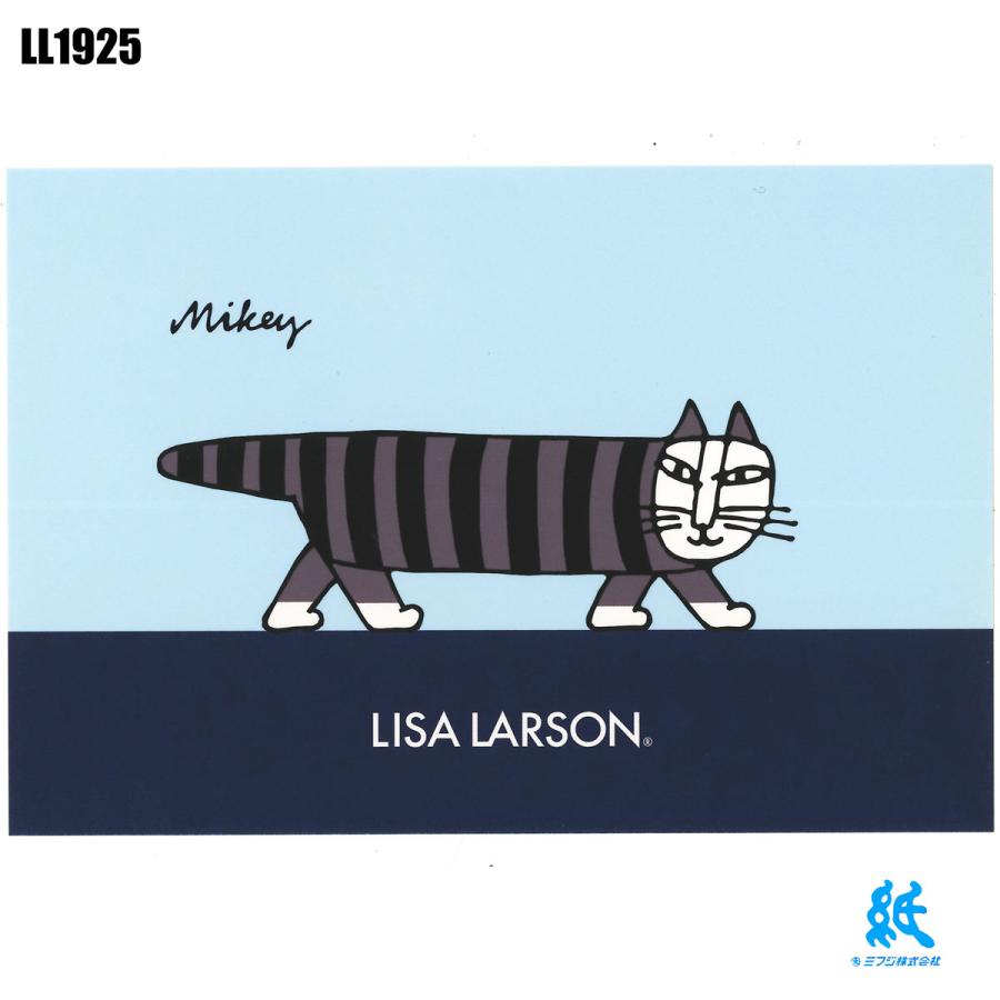 リサポストカード15cm×15cm kami-mifuji_030103lisalarson-