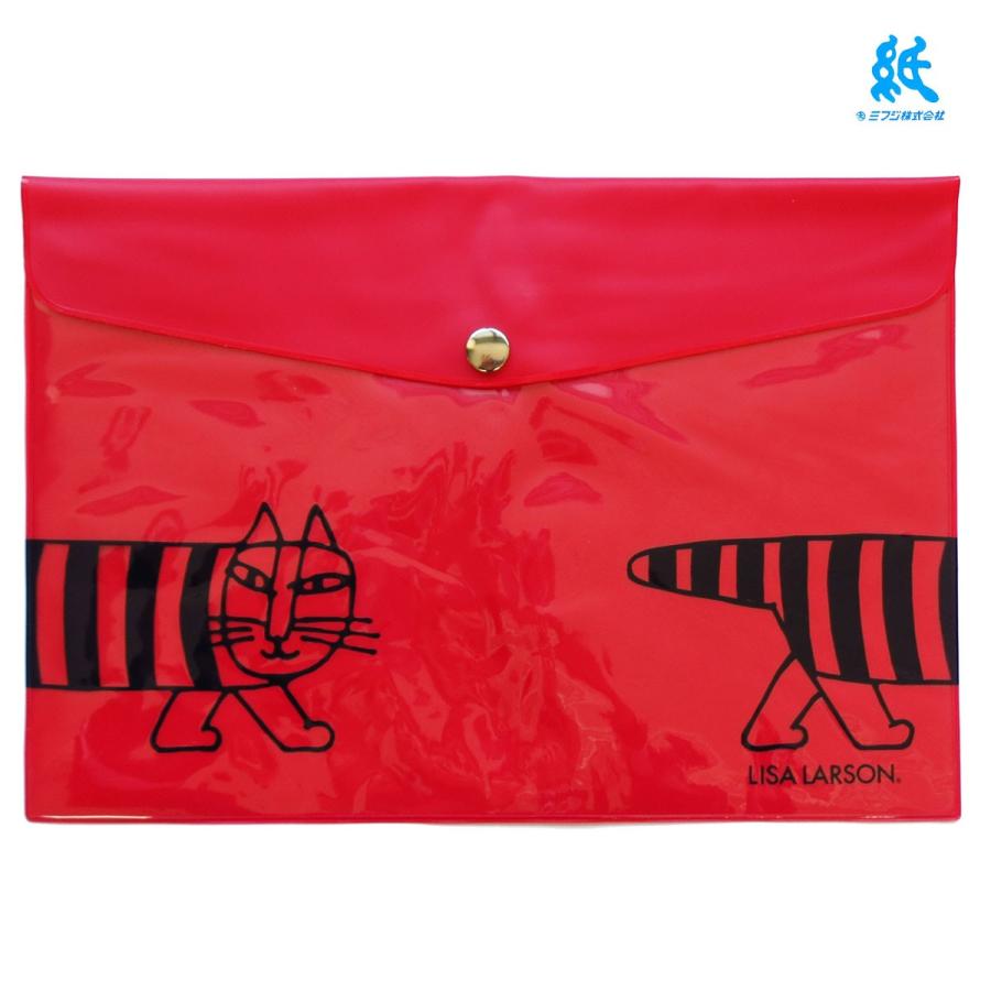 Lisa Larson（リサラーソン） B5 ビニールフラットケース LL146 全4色