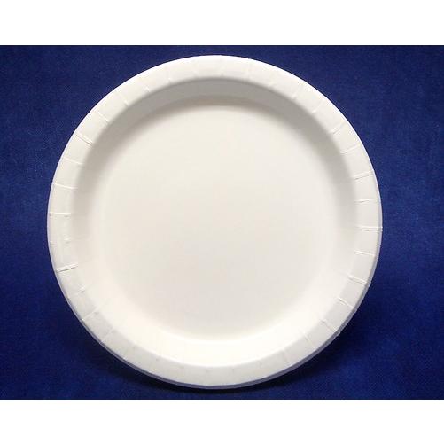 A3-3）紙皿ホワイト11号27cm（50枚）業務用 とても大きな使い捨て紙皿