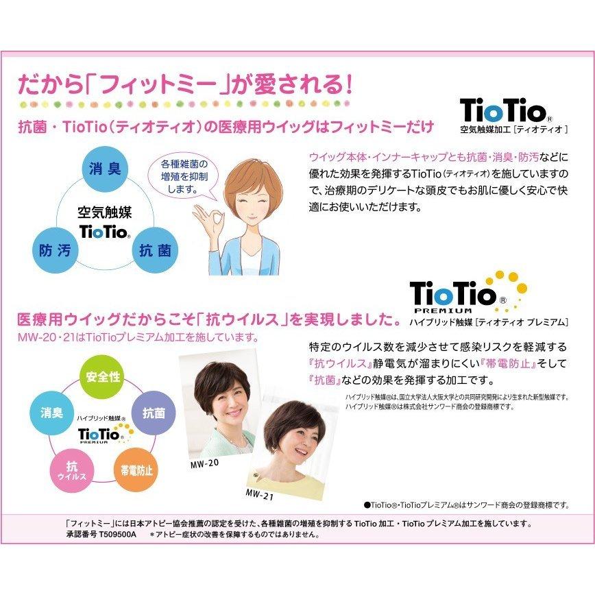 レオンカ フィットミー 医療用 ウイッグ MW-602 インナーキャップ 2枚 