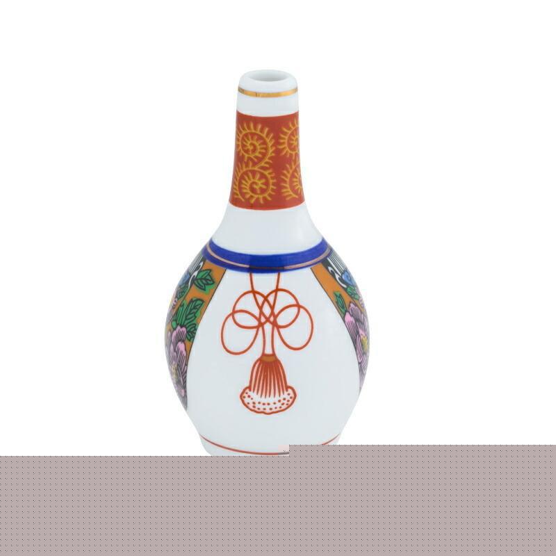 神棚の里 神棚 お供え 神具 瓶子 錦神酒トックリ玉型 4寸 御神酒