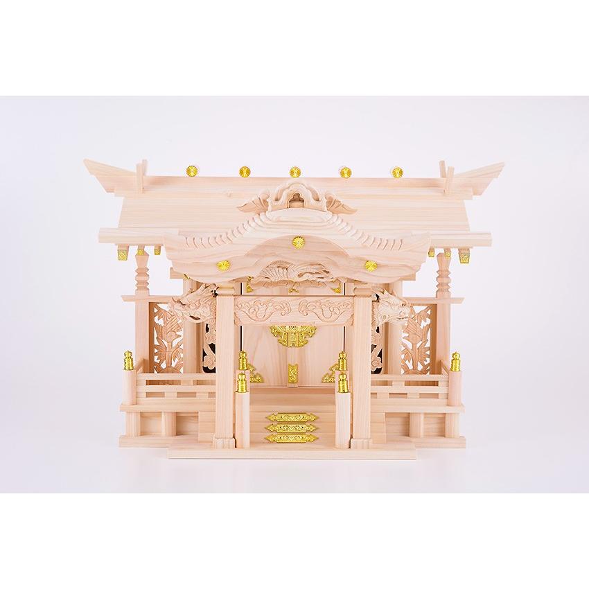 純正・新品 【長期保管品】神棚 国産品 中神明 神具 2928