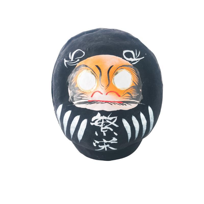 神棚の里 高崎だるま ミニサイズ 願いダルマ 黒 繁栄 福だるま 縁起