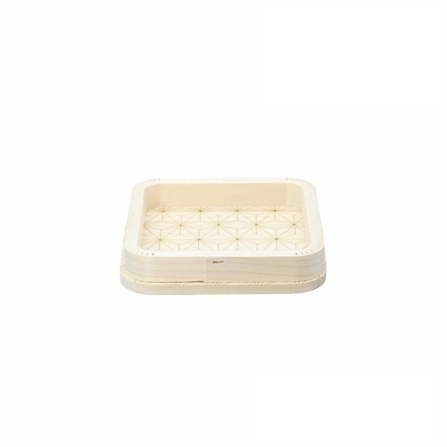 神棚 神具 お供え 折敷 3寸 麻の葉模様 米 塩 桧 ひのき 4993896209519 神棚神具の専門店 神棚の里 通販 Yahoo ショッピング