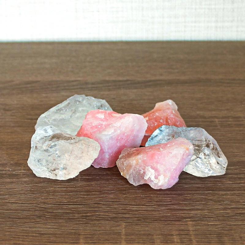 火打石 ローズクオーツ 厄除け パワーストーン 天然石 : 神棚神具の