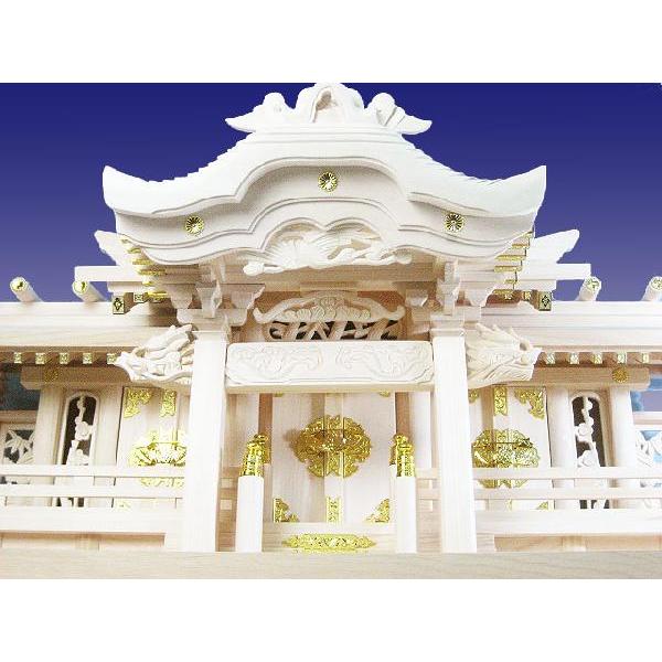国内正規品】【国内正規品】神棚 三社 三社宮 飛鳥 東濃桧 東濃ひのき 神棚の里 神棚、神具 国産東濃檜製神棚 屋根違い三社神棚 飛鳥(あすか) 日本製神棚 白木 無塗装 桧 ひのき
