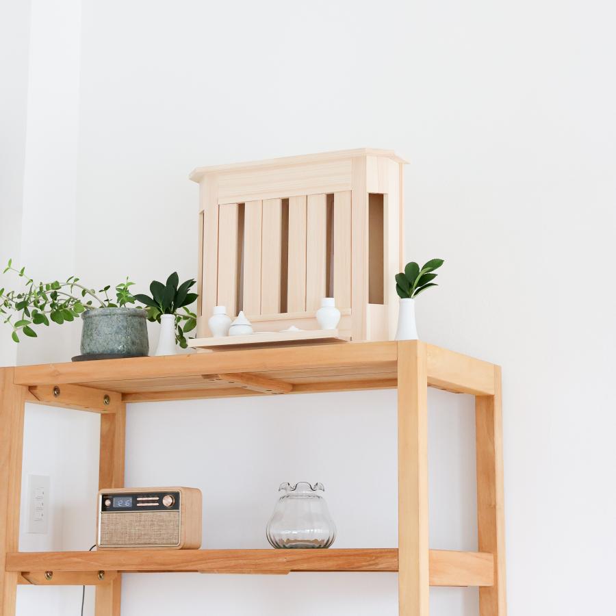 神棚の里 神棚 モダン 壁掛け おしゃれ 箱宮 佳林 賃貸 マンション 東