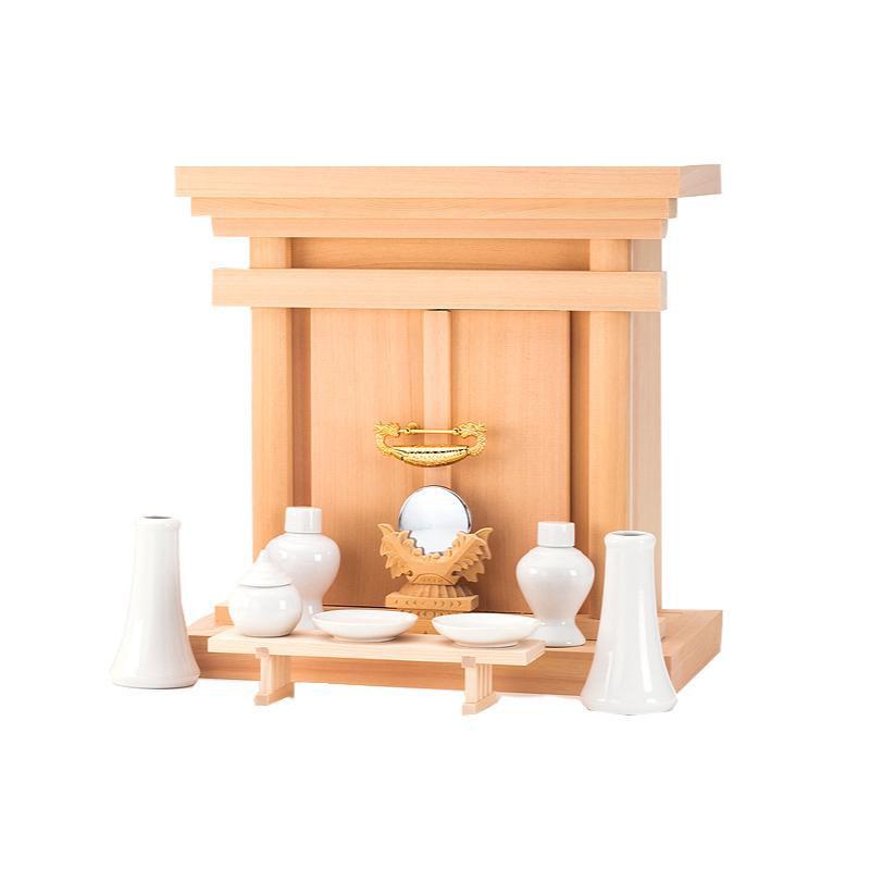 祖霊舎 特上御霊舎 中 神道 神徒壇 霊舎 五十日祭 尾州桧 Tokujousoreisha C 神棚神具の専門店 神棚の里 通販 Yahoo ショッピング