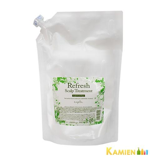 ナプラ リフレッシュ スキャルプ トリートメント（ライトクール） 3000g 詰め替え