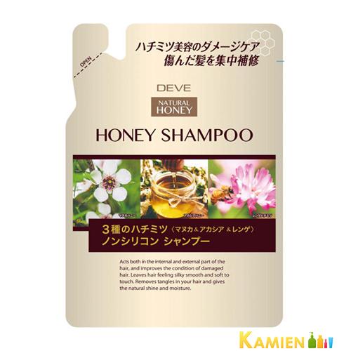 DEVE 熊野油脂 ディブ 3種のハチミツ シャンプー 350ml 詰め替え