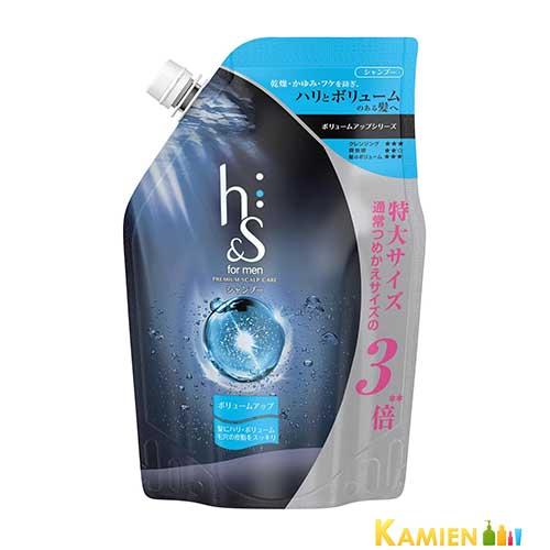 h&s P&G h＆s ボリュームアップ メンズシャンプー 詰め替え 超特大