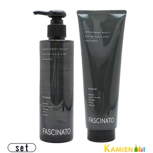 ★【送料無料】 フィヨーレ FIOLE ／ ファシナート シャンプー EZ  250ml & トリートメント EZ 180g　6セット FASCINATO フィヨーレ ファシナート シャンプー EZ 250ml