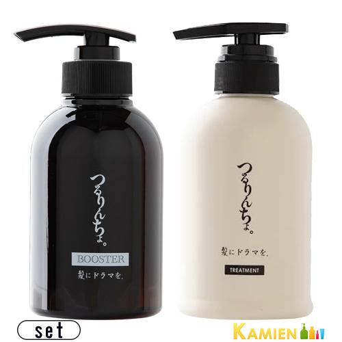 髪にドラマを。つるりんちょ シャンプー トリートメント ブースター つるりんちょ。 髪にドラマを。 ブースター シャンプー 300ml