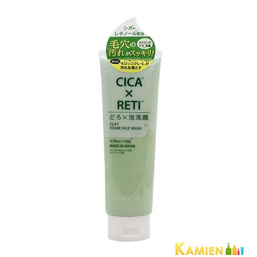 Make.iN Make.iN CICA×RETI どろ泡洗顔 130g【宅急便コンパクト対応