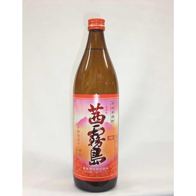 茜霧島 （おひとり様6本まで）茜霧島 芋焼酎25度900ml（2016年
