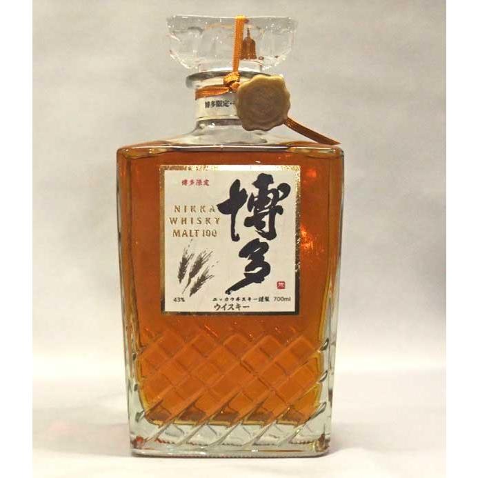 ニッカウヰスキー ニッカウイスキー博多 43度 700ml : 上方 ニッカウヰスキー ニッカウイスキー博多 43度 700ml : 上方