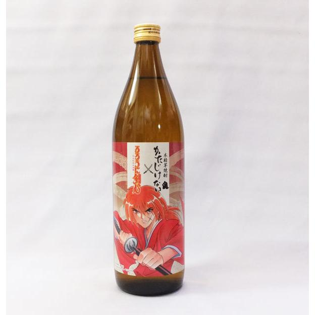 さつま無双 かたじけない×るろうに剣心ラベル 芋焼酎25度 900ml 本格