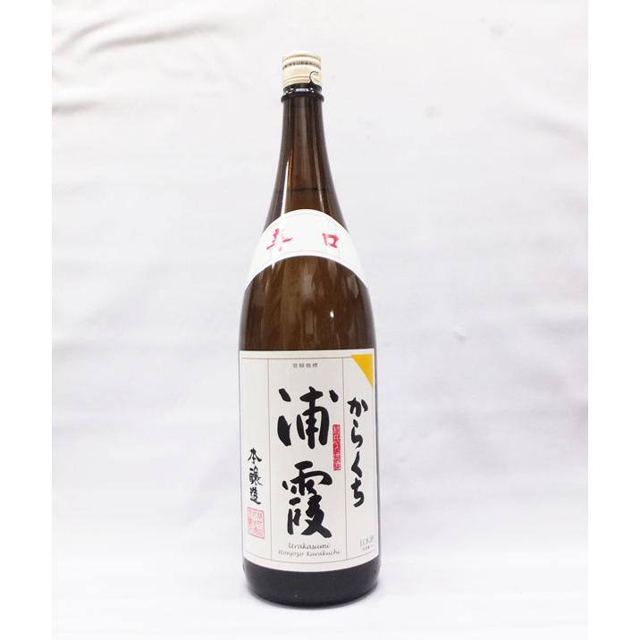浦霞 本醸造 辛口 1800ml日本酒（2024年3月） : 上方市場! - 通販