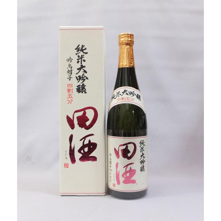 田酒 純米大吟醸 四割五分 吟烏帽子 720ｍｌ日本酒（箱入）（2024年1月）｜kamigataichiba