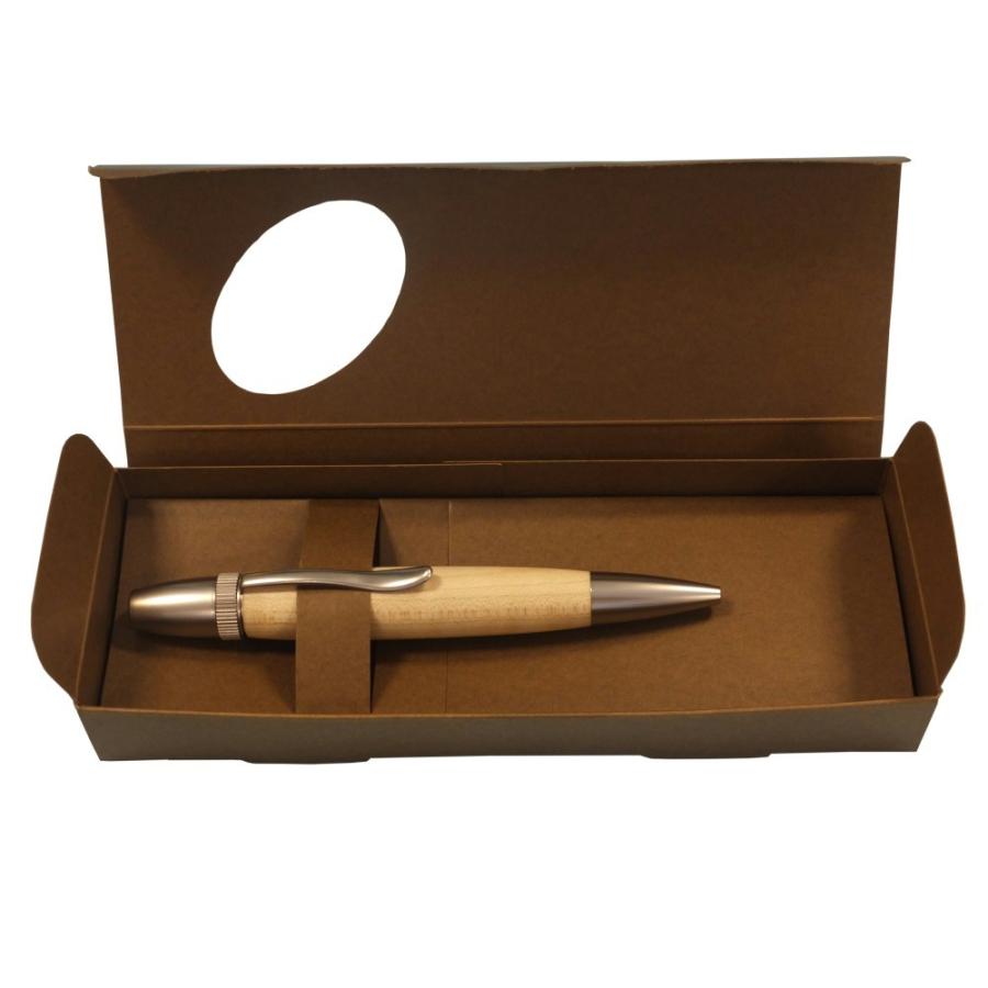 杢杢工房 木軸ボールペン（板屋楓） SP15201 : カミヒサ文具Yahoo!店