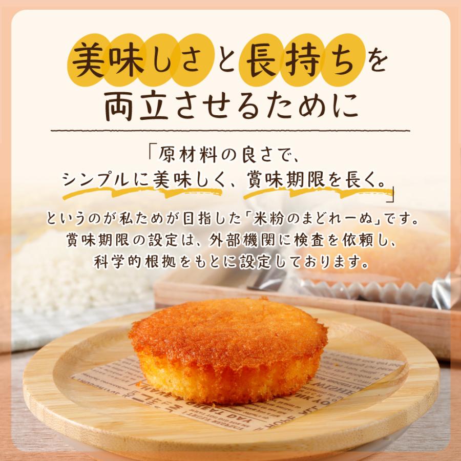 米粉 チーズ味 マドレーヌ  スイーツ お菓子 4個 ケーキ 焼き菓子 グルテンフリー 北海道 簡易包装 マドマドレ | ブランド登録なし | 10