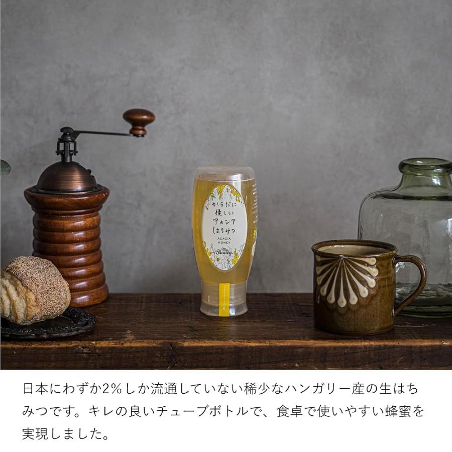 マイハニー からだに優しい アカシア ハチミツ 500g 3本セット 非加熱