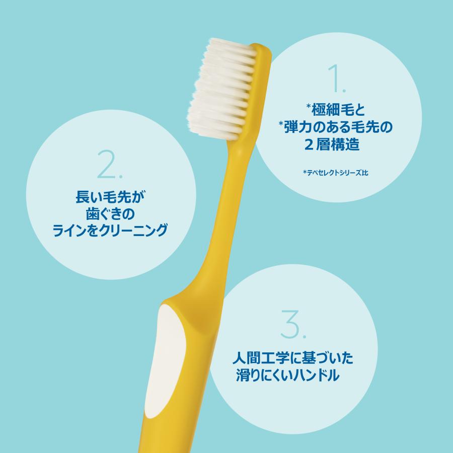 TePe テペ スプリーム 歯ブラシ ソフト 1本 カラーおまかせ ネコポス
