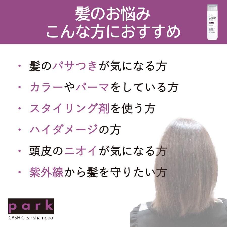 park パーク キャッシュクリアシャンプー320ml & スーパーインストール