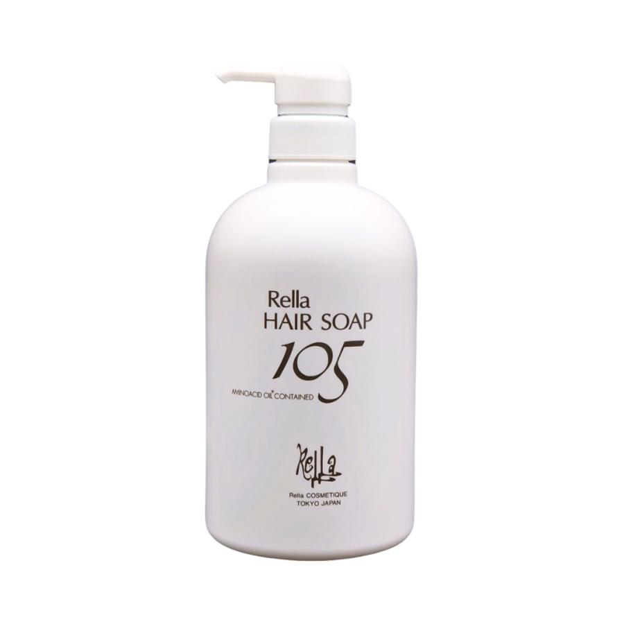 レラ・ヘアソープ105 650ml×3本 レラ ヘアソープ 105 650ml ポンプ 弱酸性 乾燥毛 ライトタイプ : 髪