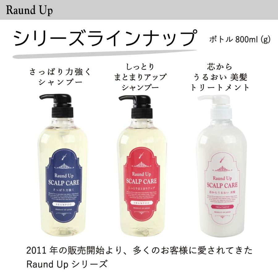 Raund Up ラウンドアップ 高保湿トリートメント 本体 800g 美容