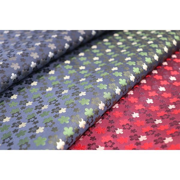 Atrelier Kyoto Nishijin ANC-0107-02 がま口マスクケース「小花吹雪 グリーン」西陣織 バレンタイン メーカー取寄品 |  | 05