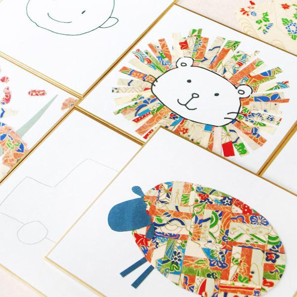 親子でつくる貼り絵キット スタンダード 色貼り絵台紙用の色紙と千代紙のセット 伝統的な柄を使った友禅紙風和紙 テレワーク 息抜き リラックス こども 子供 Bara3 京都かみもん 色紙 御朱印帳の匠 通販 Yahoo ショッピング