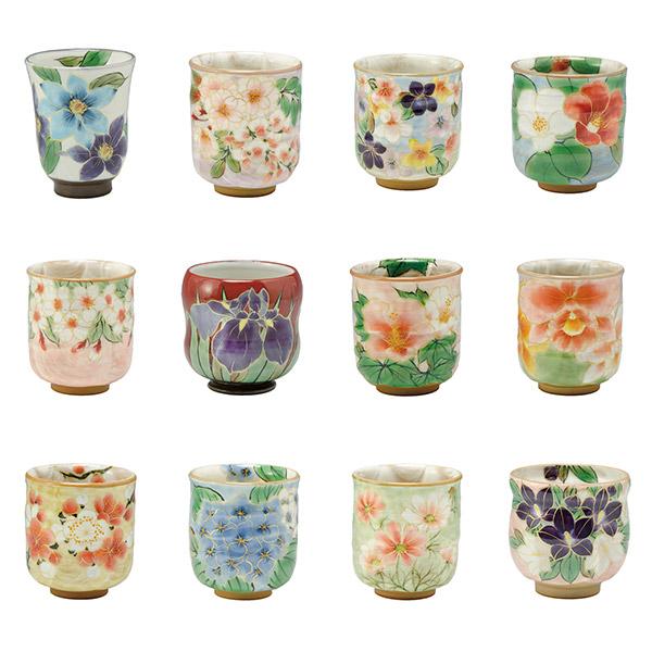 相馬焼 花瓶手桶（大、中、小）、湯呑 酒器、灰皿（大、中） 7個まとめ