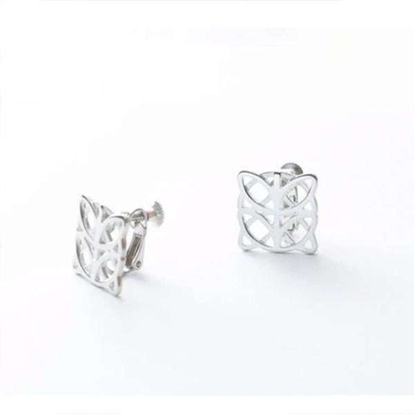 かざりや鐐 CHIKUEIDO Jewelry kzr-u-009 イヤリング「ファヤージュ 