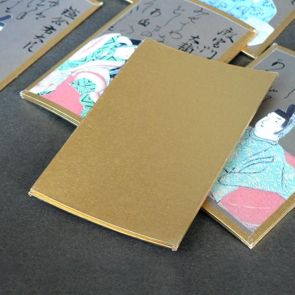 [受注生産] 大石天狗堂 最高級品「光琳かるた」金箔紙仕上げ メーカー直送品※他ブランド商品と併売不可※(代引不可)の画像