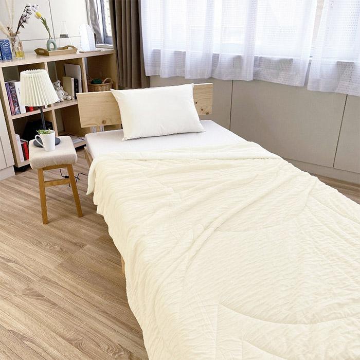 ロマンス　合繊肌掛け布団・マイヤータッチ・無地・シングル約１４０×２００㎝ ロマンス小杉 our style「合繊肌掛けふとん(とろけるやわらかタッチ