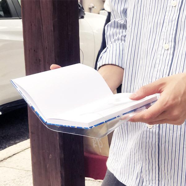 かみもん マットタイプ 御朱印帳カバー Mサイズ 50枚入り 11×16cm用の画像