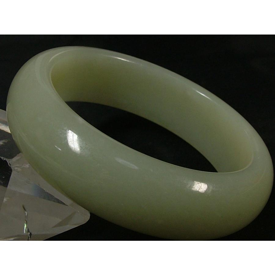 *和田白玉（ホータンはくぎょく）バングル５７ｍｍ（ｖ3）ys.r_1