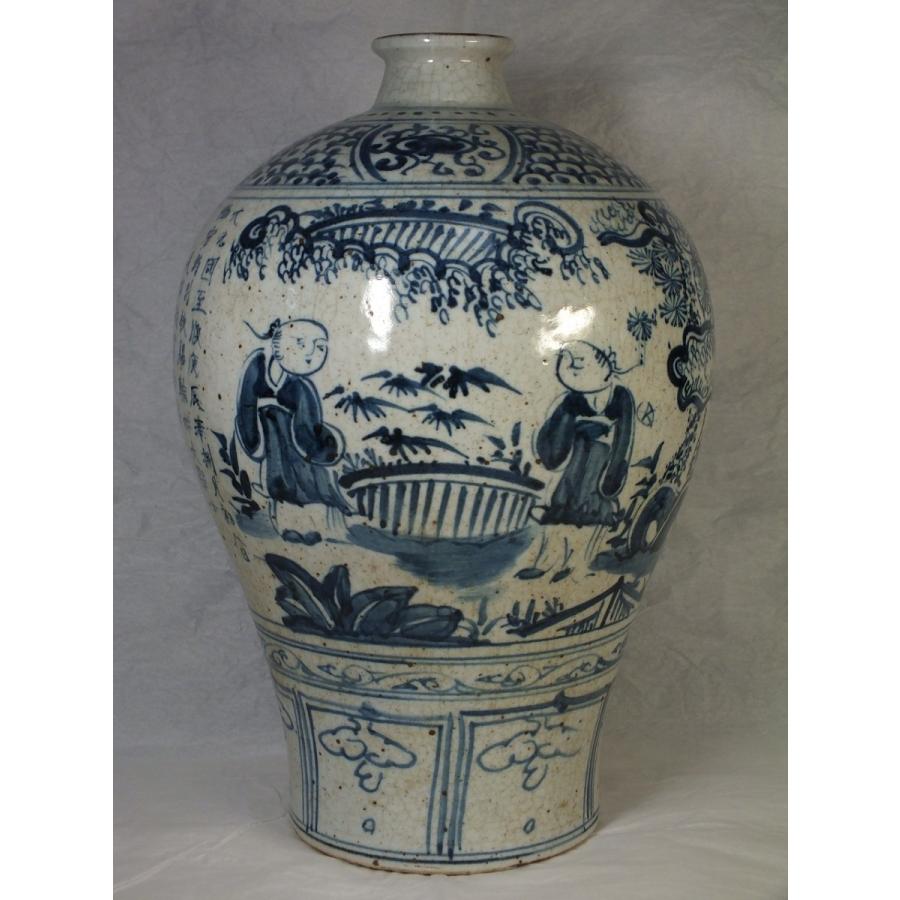 中国骨董品】青色人物絵付細口瓶330mm : 龍香堂ストア 中国骨董品】青色人物絵付細口瓶330mm : 龍香堂ストア
