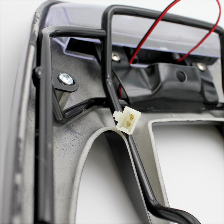 LiveDio ZX AF34 AF35 LEDリアスポイラーセット 黒 ライブディオ