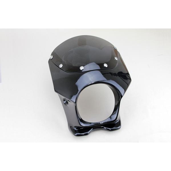 DR-Z400SM ヘッドライトカウル H4仕様 DRZ400SM ヘッドライトカウル 黒