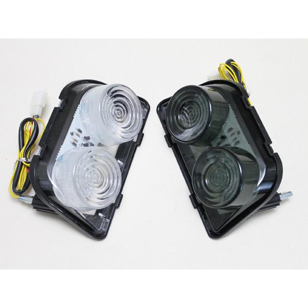 新品 NSR250R CBR250RR CBR400RR ウインカー付 スモーク LED 新品 NSR250R CBR250RR CBR400RR ウインカー付 スモーク LED