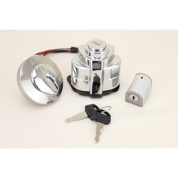 スティード400 純正タンク＆キーシリンダー スティード400 純正タンク＆キーシリンダー