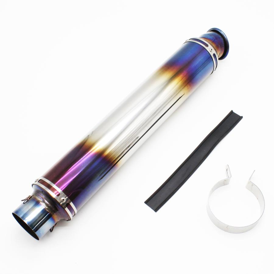 450mmサイレンサー 焼色GSX-R1000 GSX1300R隼 GSX400インパルス