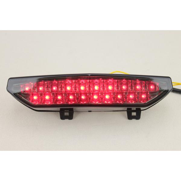 新品 ZRX1200 DAEG ZX-10R LEDスモークテールランプ ウインカー付き 黒