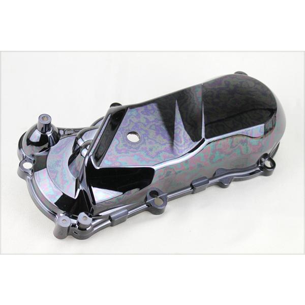 LiveDio ZX 黒メッキ クランクケースカバー ライブディオ 後期型AF34