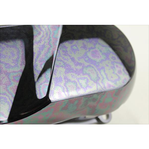 LiveDio ZX 黒メッキ クランクケースカバー ライブディオ 後期型AF34