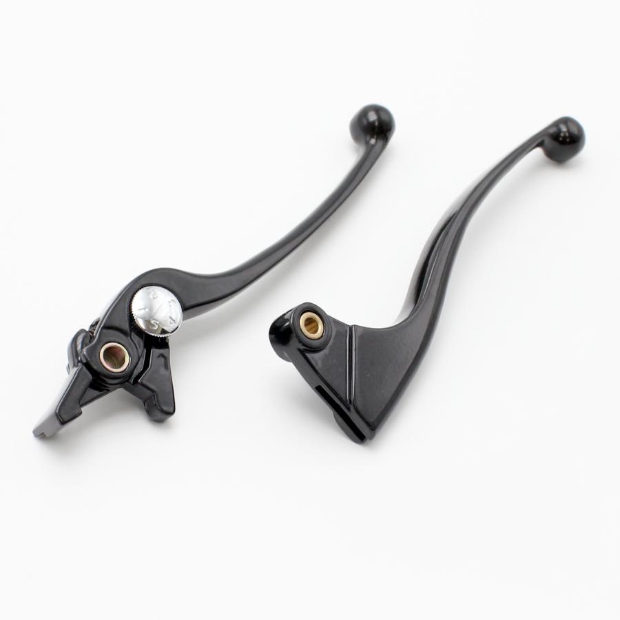 Z750 Z800 純正タイプ レバー左右セット 黒 ブレーキレバー クラッチ